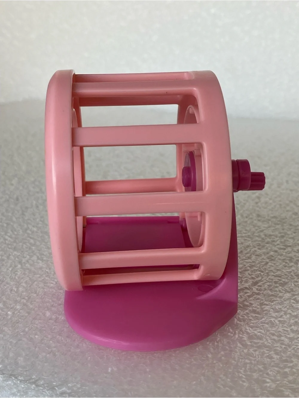 Hasbro Littlest Pet Shop LPS Pink HAMSTER WHEEL Lovin' Pet Playhouse Replacement